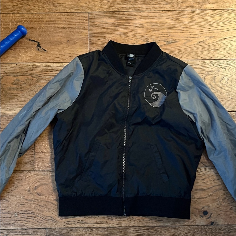 Disney Black and Gray Nightmare Before Christmas Jacket